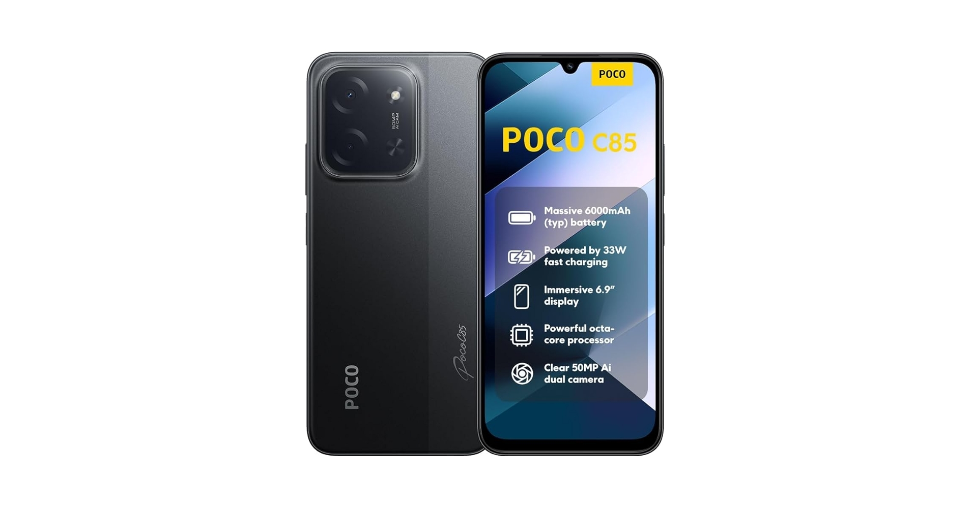 Amazon.com: XIAOMI Poco C85 4G LTE (Compatible with Tmobile